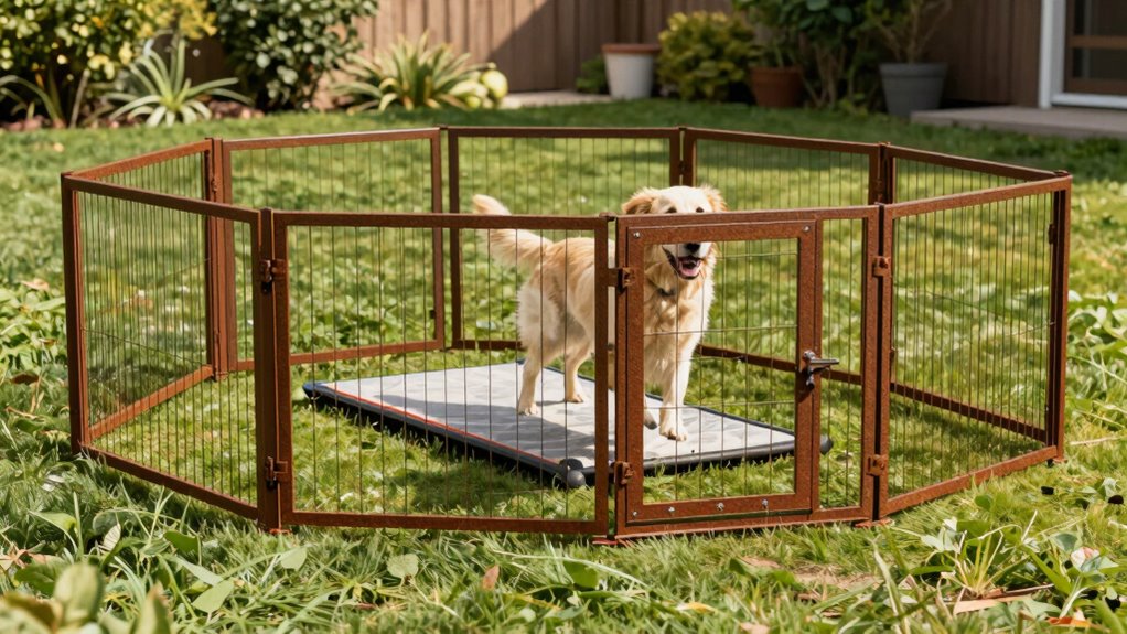 large dog pen considerations