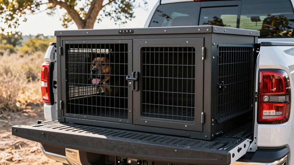 large secure durable kennel