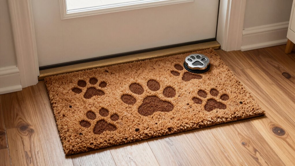 mud season paw print prevention