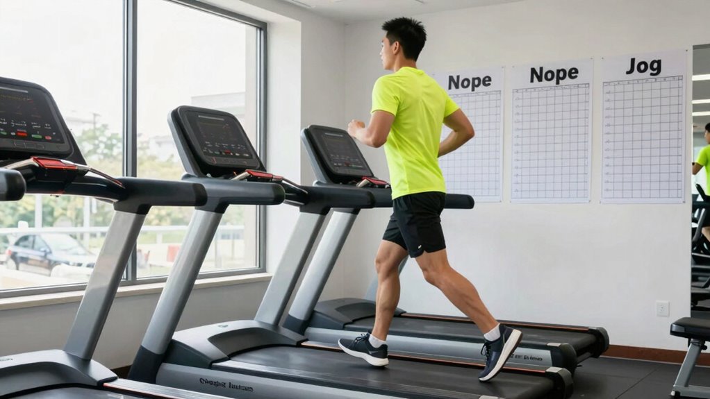 one week treadmill progress