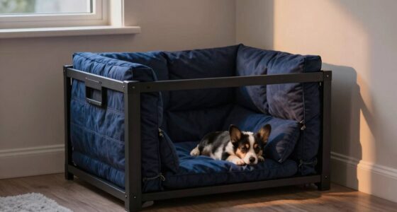 overnight crate reduces late night whining