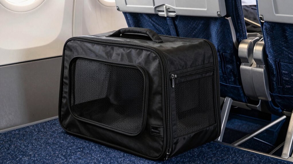 pet carrier size and safety