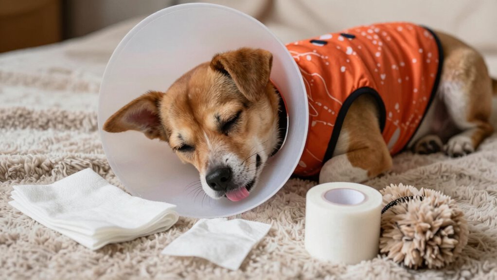 preventing dog incision licking