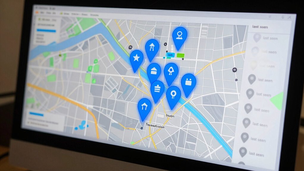 real time tracking versus last seen