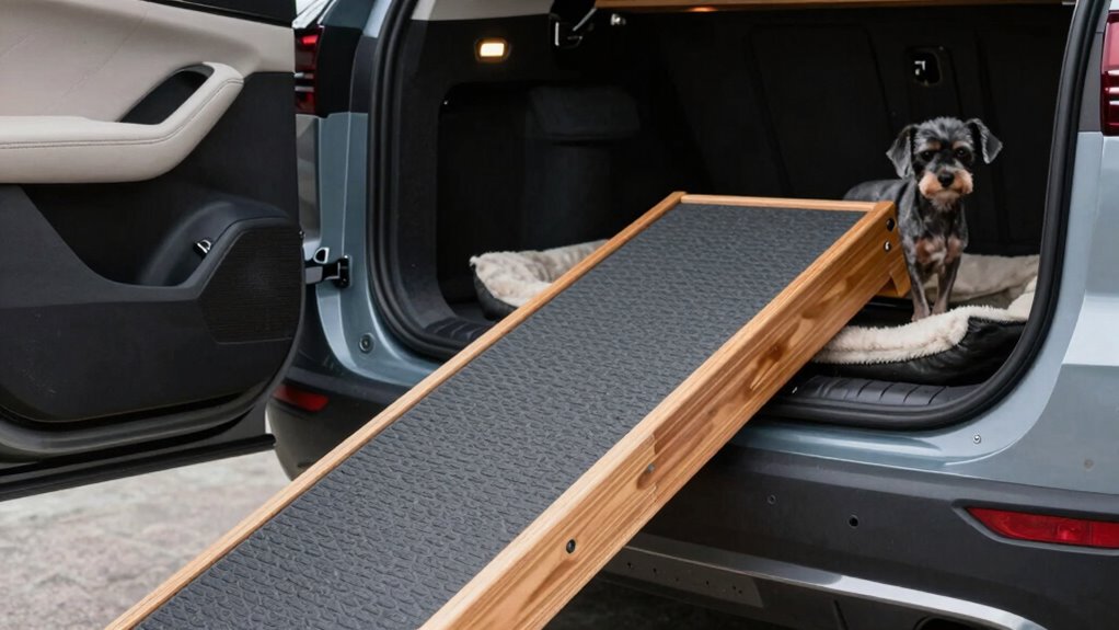 safe supportive dog ramp
