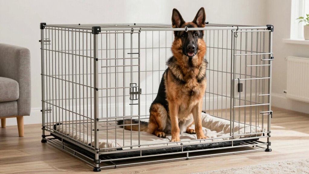 secure durable easy cleaning crate