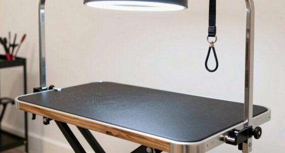 secure stable grooming surfaces