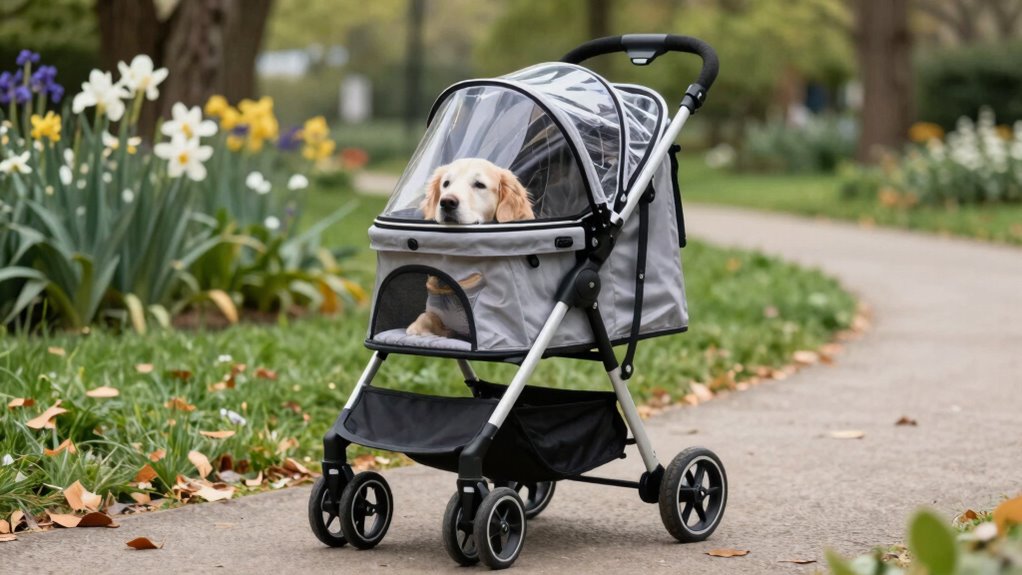 senior dog stroller considerations