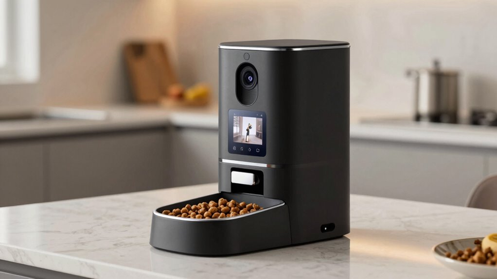 smart pet feeder features