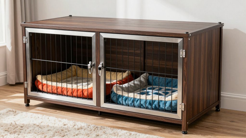 spacious adjustable durable crate