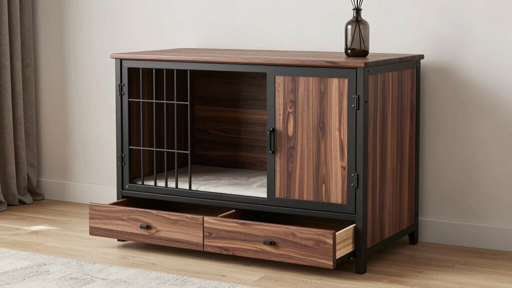 stylish storage dog crates