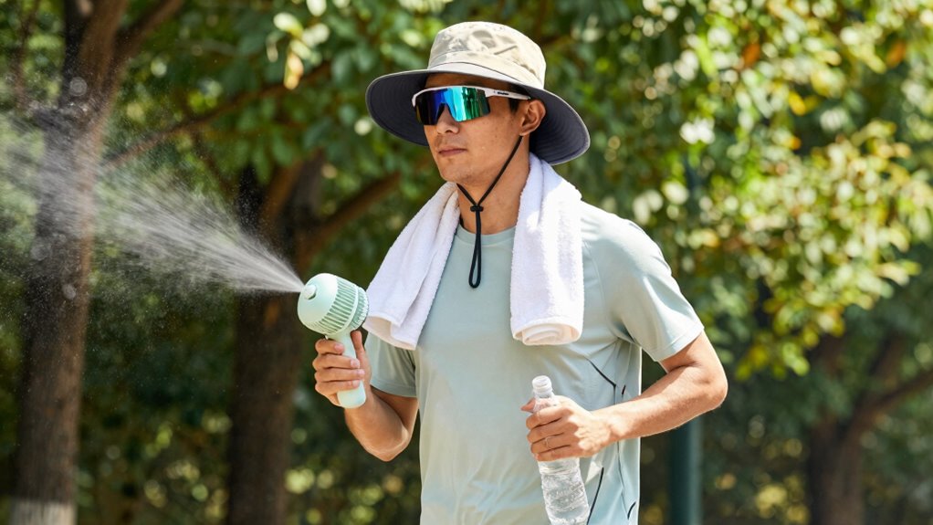 summer walks stay cool