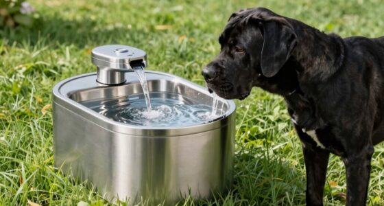 top automatic dog water fountains