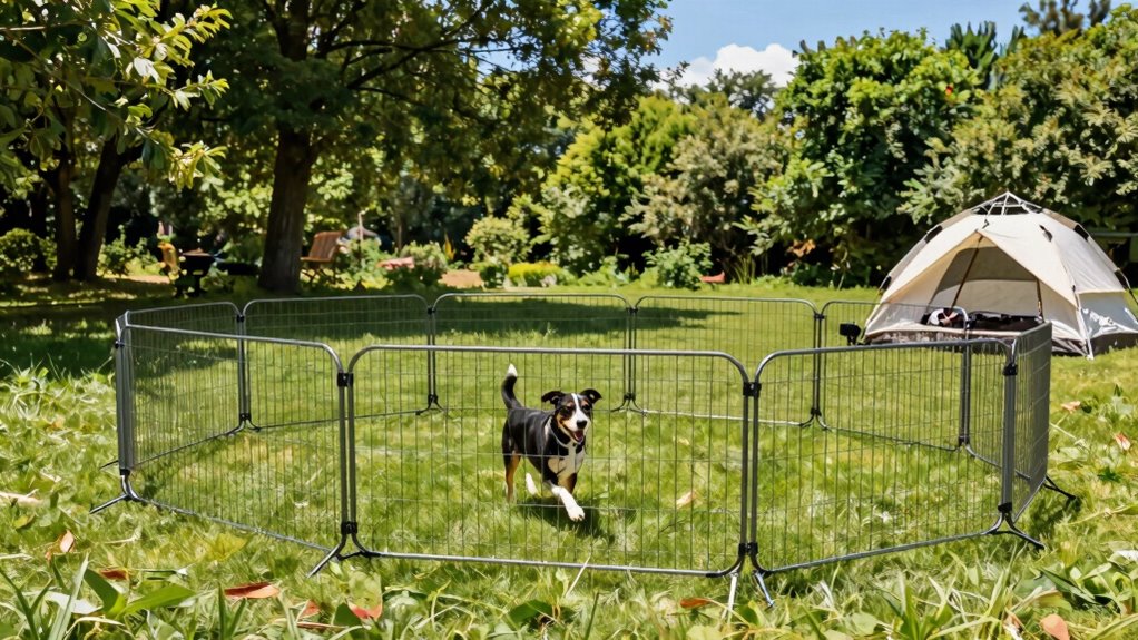 top camping dog fence options