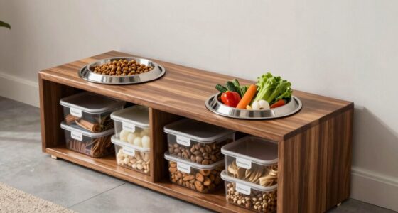 top dog feeding station storage