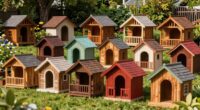 top dog houses with porches