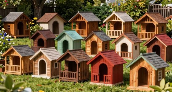 top dog houses with porches