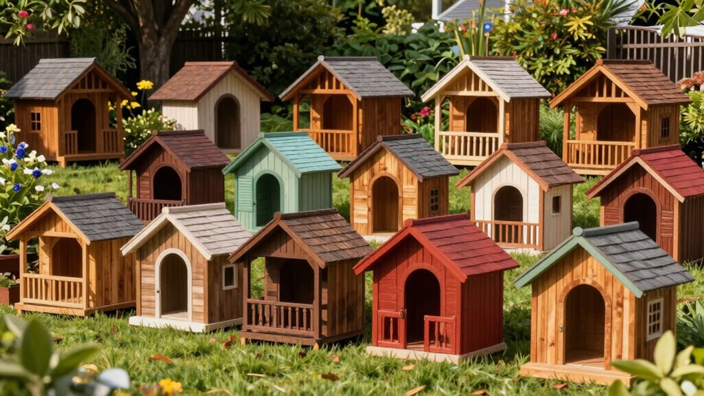 top dog houses with porches