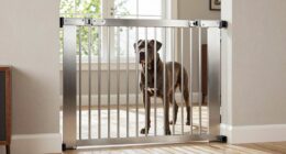 top hardware mounted gates