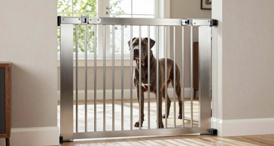 top hardware mounted gates