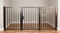 top heavy metal dog gates