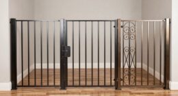 top heavy metal dog gates