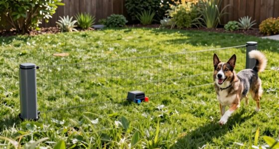 top in ground dog fences