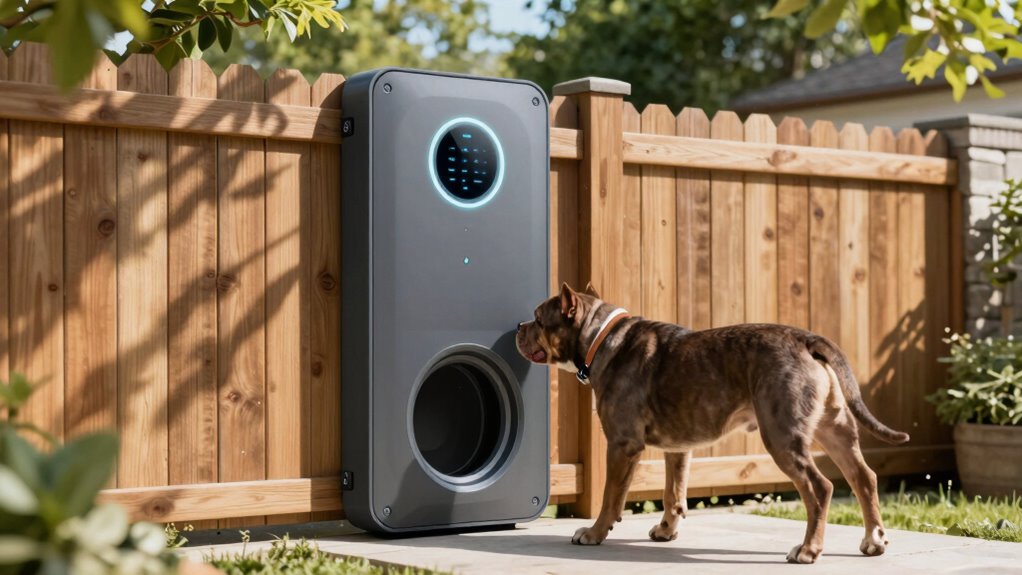 top large dog electronic doors