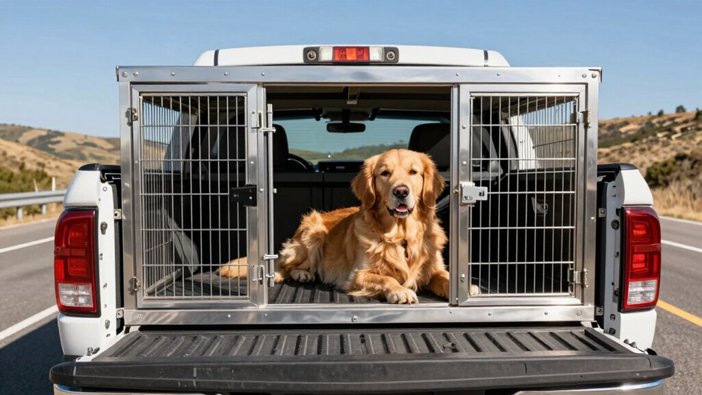 top large dog truck kennels