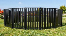 top no dig fence panels