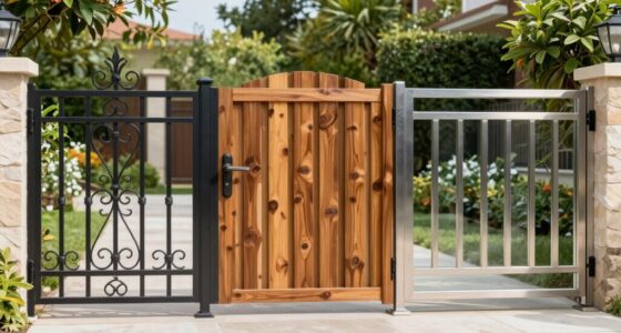 top outdoor deck gate options