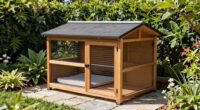 top outdoor kennels with roof