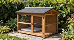 top outdoor kennels with roof