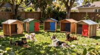 top outdoor multi dog kennels