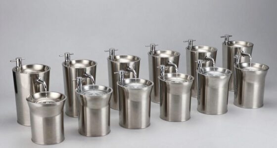 top stainless steel dog fountains