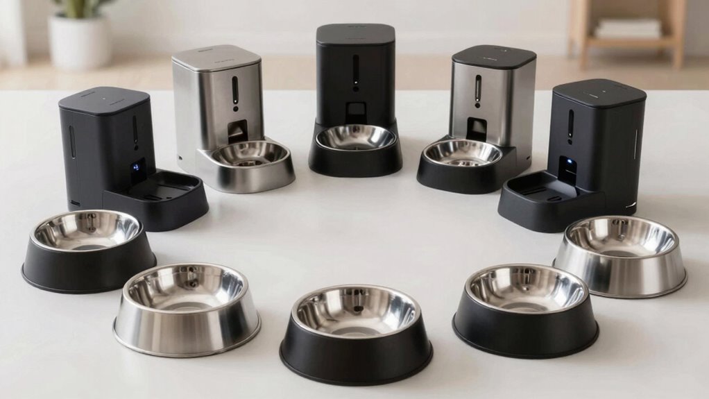 top stainless steel feeders