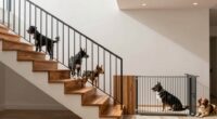 top stair dog gates