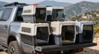 top truck bed dog crates
