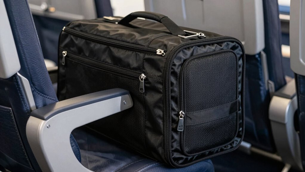 top under seat airline carriers