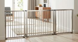 top wide freestanding gates