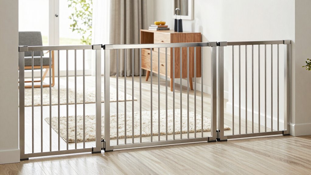 top wide freestanding gates