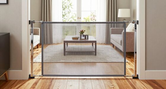 top wide retractable dog gates