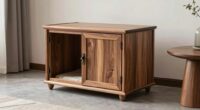 top wooden dog crate furniture