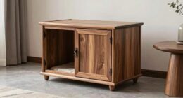 top wooden dog crate furniture