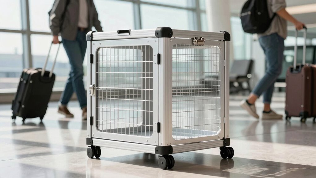 travel ready well ventilated kennel