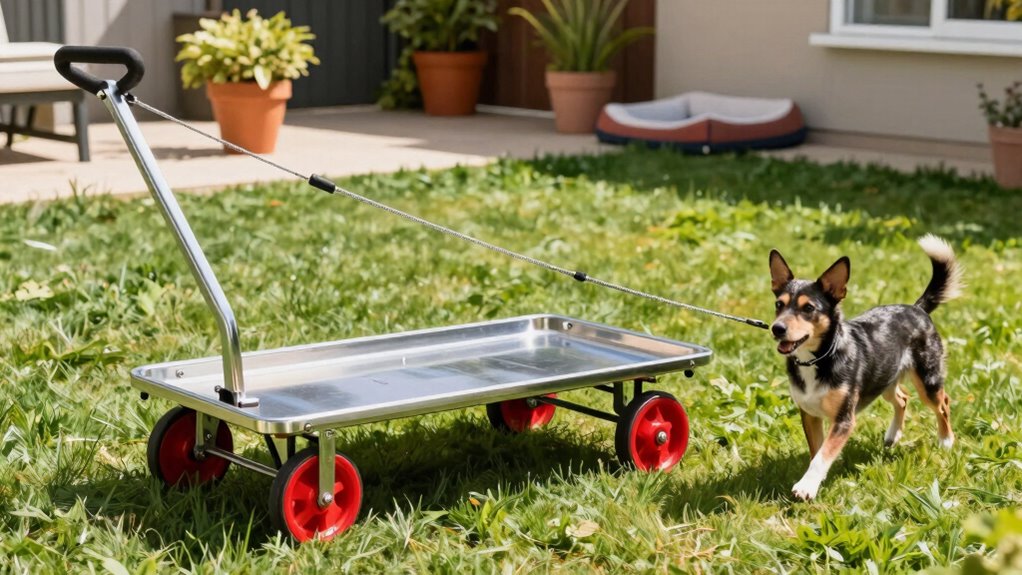 trolleys outperform stakes durability
