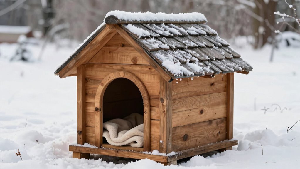 winter dog house essentials