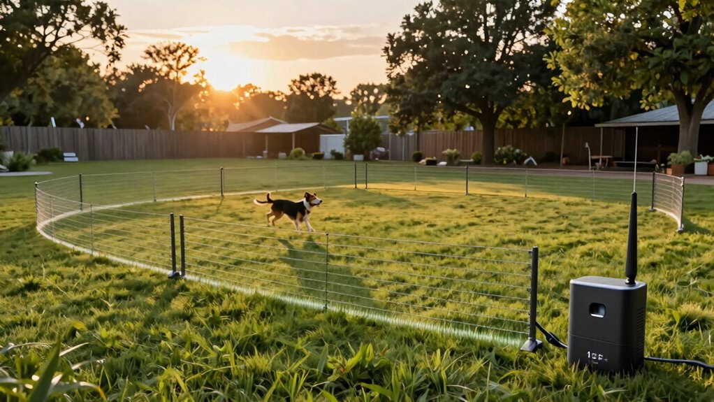 wireless fence boundary considerations