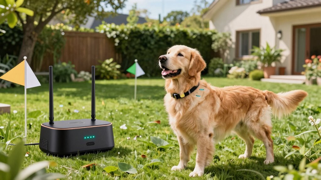 wireless fence system features