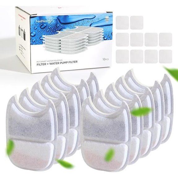 10 pack pet fountain filters